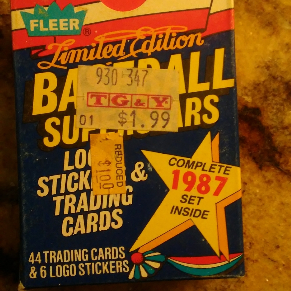 1987 Fleer Small Limited Edition Set (2)